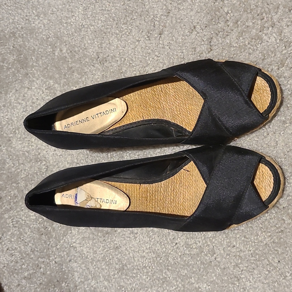 Open Toe Wedge Heels